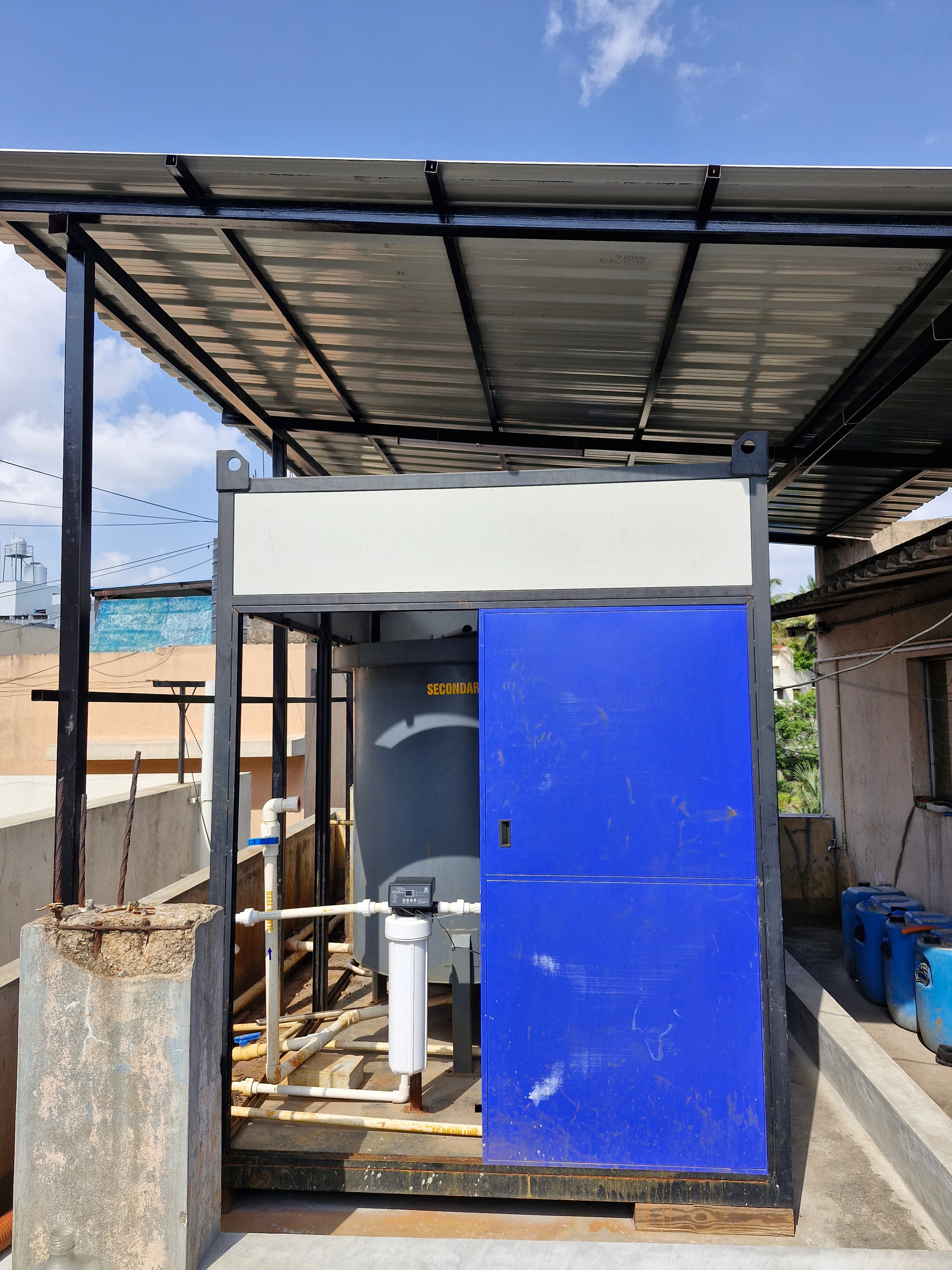 LaundryJi water recycling plant